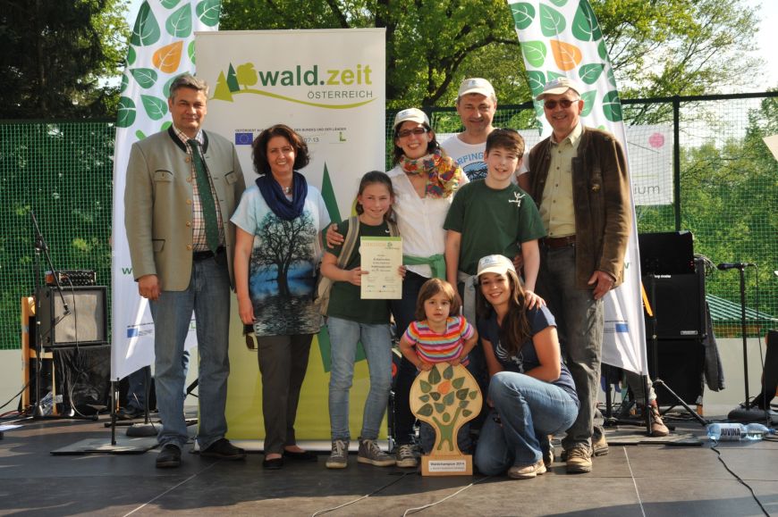 „Die Eichhörnchen“ sind Waldchampion 2014